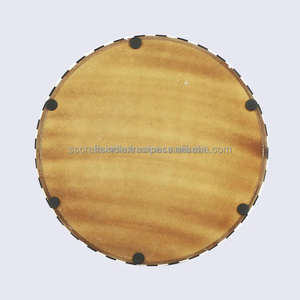 Bandeja decorativa con incrustaciones de resina con diseño de Dinami de 12x12 pulgadas, pieza hecha a mano de calidad de exportación, Ideal para hotel doméstico moderno y corporativo - Product Image 3