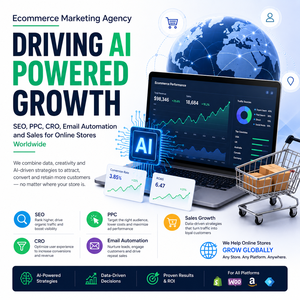 Agencia de Marketing para Comercio Electrónico que Utiliza SEO, PPC y Automatización con Tecnología de IA para Acelerar el Crecimiento y las Ventas del Negocio en Línea - Product Image 2