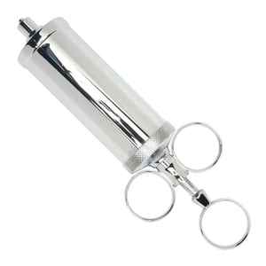 Jeringa Veterinaria Reutilizable de 50mL con Bloqueo para Inyección de Vacunas en Animales, Jeringa de Oreja de Tres Anillos, Herramientas Veterinarias Pentax Reiner - Product Image 4