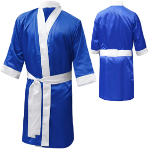 New Style Wholesale High Quality Boxing Robe with Customized Logo and Color New Style Breathable and <b>Comfortable</b> Cheap Price - Product Image 3
