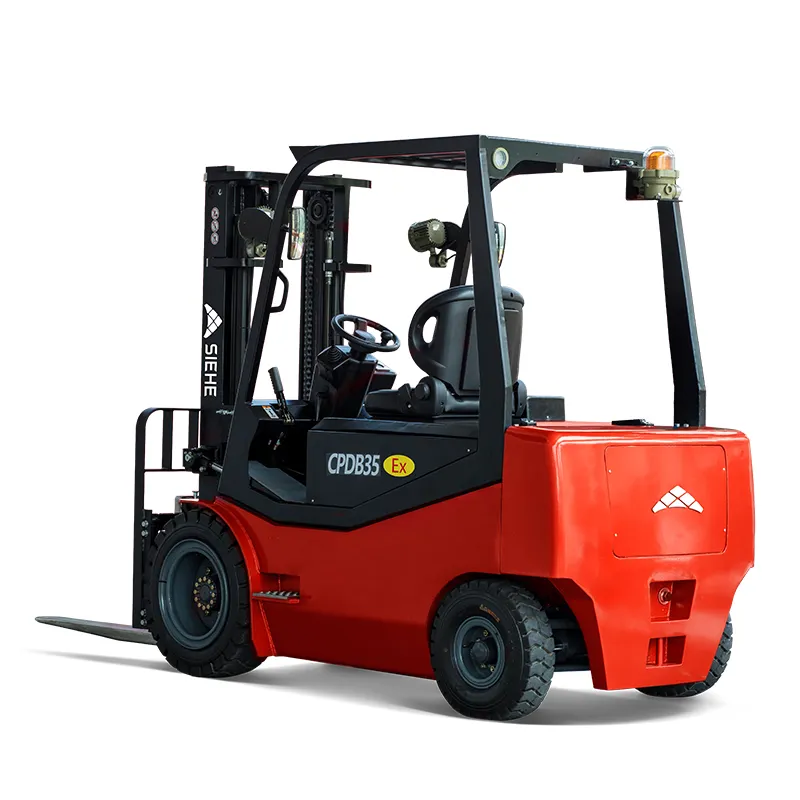 Forklift كهربائية مقاومة للانفجار شاحنة صناعية تعمل بالبطارية في السلامة الصناعية ، ومناولة