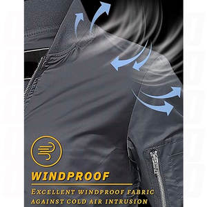 Nouvelle arrivée, best-seller, veste bomber sur mesure, design léger et décontracté, polyvalente pour le printemps et l'hiver, personnalisation des logos - Product Image 3