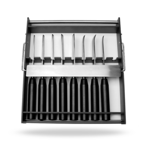 Support d'instruments Cobb pour la chirurgie neurochirurgicale de la colonne vertébrale, organisateur d'élévateurs Cobb, support de stérilisation - Product Image 1