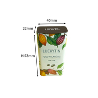 Boîte en étain rectangulaire miniature Lovely Glorytins pour bonbons et menthes, emballage alimentaire