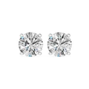 Boucles d'oreilles en argent 925 avec diamant de laboratoire pour femmes, certifiées IGI, fabricant de bijoux fins éthiques RJC ODM OEM, vente en gros EA500197 - Product Image 1