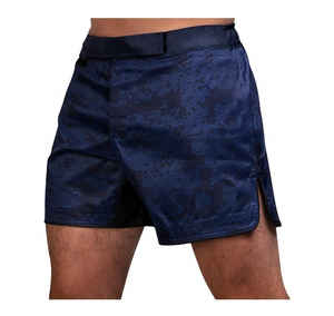 Nouveauté : Shorts MMA personnalisés pour hommes, vente en gros, légers, prérétrécis, imprimés numériquement, en Spandex/Nylon, vêtements de combat - Product Image 1