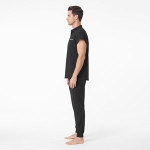 Ensemble de blouses médicales pour hommes, coton doux et polyester, uniforme d'infirmier, vêtements de travail pour le secteur de la santé, vente en gros - Product Image 2