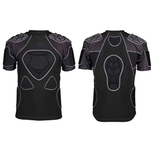 Vente en gros de maillots de compression rembourrés pour le football américain, équipement de protection pour le football, maillot de compression rembourré - Product Image 4