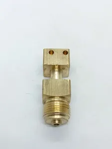 Válvula Reductora de Presión de Gas de 2 Pulgadas (50 mm), Acabado Dorado, Manómetro de Alta Precisión, Regulador de Temperatura Normal - Product Image 1