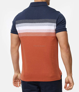 เสื้อโปโลแขนสั้นสำหรับผู้ชายเสื้อ100% โพลีเอสเตอร์แห้งเร็ว3D ลายยุทธวิธีเสื้อโปโลกอล์ฟว่างเปล่าสไตล์ลำลอง - Product Image 4
