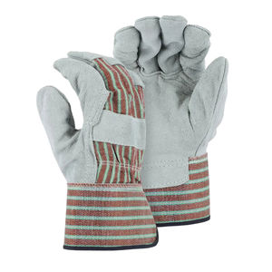 Gants de travail anti-coupure de haute qualité en cuir pour la protection des mains, respirants, avec option OEM – Vente en gros - Product Image 2