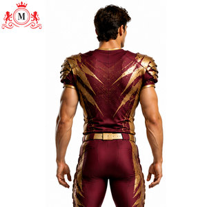 Uniforme de football américain pour hommes adultes de qualité supérieure, respirant, 100% polyester, vêtements de sport - Product Image 6