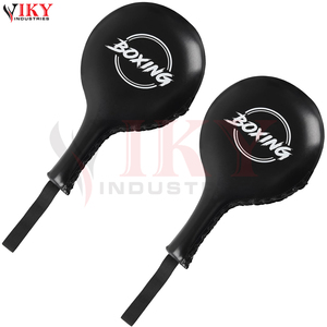 Cible de frappe personnalisée avec logo imprimé, en cuir PU durable, pour entraînement de MMA et de karaté - Product Image 3