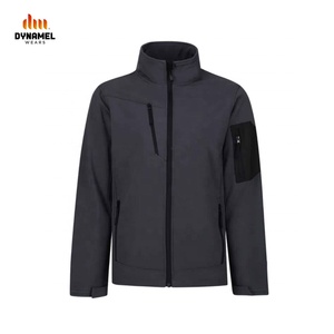 Wholesale Men's Outdoor Soft Shell Jacket Men's Hooded Waterproof Warm Fleece Jackets Casual Sport <b>Coat</b> - Product Image 3