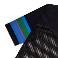 Camiseta Deportiva Unisex Transpirable Ligera 100% Poliéster para Fanáticos del Fútbol, Impresión de Logotipo Personalizado OEM, Protección UV Rápida