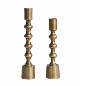 Candelabros cónicos de conejos de alta calidad, portavelas de Metal, portavelas de mesa de cena, precio al por mayor - Product Image 4