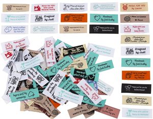 Etiqueta Tejida Ligera y Ecológica de Alta Calidad Hecha en Pakistán, Diseño Personalizado, Nuevo Stock - Product Image 2