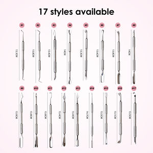 Herramienta Profesional para el Cuidado de las Uñas, Removedor de Cutículas, Cuchara de Acero Inoxidable para Manicura, Empujador de Uñas - Product Image 3