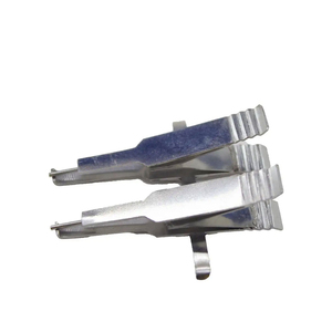 Pinzas Microquirúrgicas para Cirugía Cardiovascular, Pinzas Microvasculares Simples y Dobles, Pinzas para Vasos Microvasculares con Patrón en A o V, Instrumentos Quirúrgicos - Product Image 5