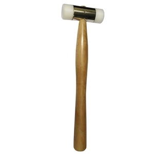 Martillo de Goma con Mango de Hierro y Cabeza Irregular de 3/4'', Herramienta de Pulido de Joyería de Nylon, Martillo para Manualidades, Modelo SUNTOOLS/STIPL 427-430 - Product Image 2