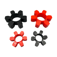 Accouplement flexible à griffes en caoutchouc PU OEM standard, type araignée, pour arbre, alésage 10 mm, dureté Shore 55A-95A, 2000 tr/min, mécanique