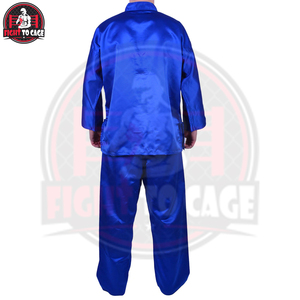 Uniforme de Kung Fu Personalizado con Logotipo Frontal Impreso, de la Mejor Calidad, Ropa de Combate Transpirable de Poliéster, Venta al Por Mayor de Ropa de Artes Marciales - Product Image 5