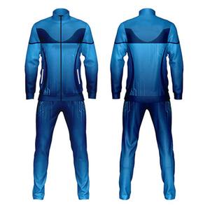 Veste de survêtement de football pour enfants et hommes, personnalisable avec logo, haute qualité, fermeture éclair intégrale, sweat-shirt à manches longues, idéale pour l'entraînement des équipes de football - Product Image 1