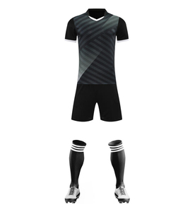 Soccer Jersey Set Men Custom Logo Football Training Kit Quick Dry Fabric - Product Image 4
