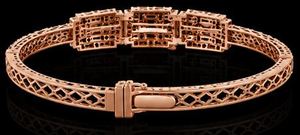 925 Sterling <b>Silver</b> Iced Out Moissanite Cuban Link <b>Bangle</b> <b>Bracelet</b> Baguette Cut Rhodium Plated Jewelry for Party Gift - Product Image 2