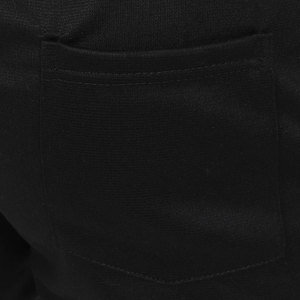 Conjunto de camiseta y pantalones cortos para hombre, ajustable, de material relajado, para uso diario, con color sólido y logotipo personalizado. - Product Image 4