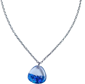 Elegante colgante de resina chapado en oro para el Día de la Amistad, regalos de Navidad, artesanías elegantes, colgante de cadena para fiestas - Product Image 3