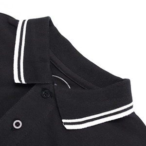 Polo de Manga Corta Blanco para Hombre, 100% Algodón, Tela Oxford, Transpirable, Color Sólido, Corte Regular - Product Image 5