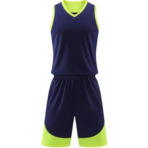 Vente chaude nouveau style maillot de basket-ball pour hommes et shorts tenue de sport à séchage rapide uniforme d'entraînement d'équipe - Product Image 3