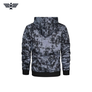 Sudadera Deportiva Unisex con Capucha y Letras Digitales, Estilo Tie-Dye, Manga Raglán, con Bolsillo, de Secado Rápido, 100% Algodón - Product Image 2