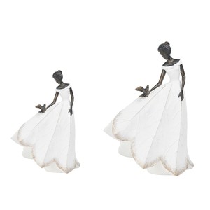 Figura de Hada de Madera de Bambú Pintada a Mano, Diseño Tradicional Ecológico y Duradero, Venta al Por Mayor - Product Image 6