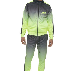 Conjuntos Deportivos Sublimados al por Mayor, Cómodos, Transpirables, Casuales, con Cierre, 100% Poliéster, Ligeros, para Correr, para Hombre - Product Image 5