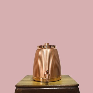 Dispensador de Agua de Cobre Personalizable al por Mayor con Tapa, Diseño Vintage, Gran Capacidad, para Uso Doméstico - Product Image 3