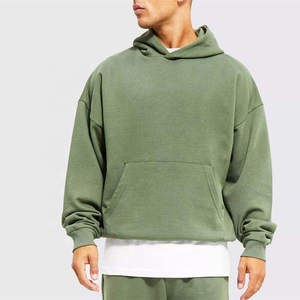 Custom Logo Active <b>Pullover</b> Cotton Polyester Pocket <b>Pullover</b> <b>Men</b> Tracksuit - Product Image 6