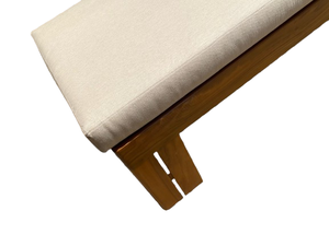 Modern Sun Lounge Made of Solid Teak Wood High Quality with Natural Finishing Waterproof Cushion for Outdoor Swimming Pool Use - Product Image 5