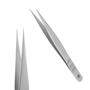 Eyelash Tweezers Thumb Handle Lash <b>Tools</b> Stainless Steel Anti-Magnetic Lightweight Durable Customization Available Stahlmann Pro - Product Image 2