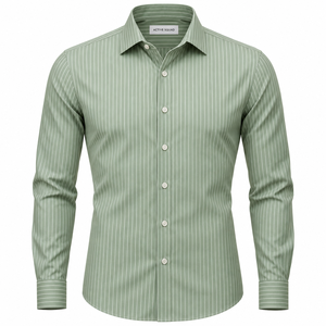 Formal Working Uniforms <b>Shirts</b> for <b>Men</b> <b>Men's</b> Business Casual Four-Sided Stretch <b>White</b> Dress <b>Shirts</b> Slim <b>Long</b> <b>Sleeve</b> Solid Color - Product Image 1