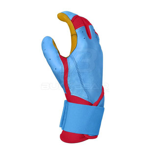 Leather Baseball Batting Gloves with Secure Wrist Support and Perfect Fit for Practice and <b>Games</b> - Product Image 2