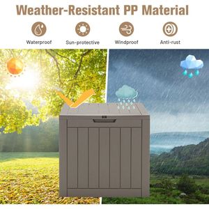 30-Gallon Deck Box <b>Storage</b> and Seating Container - Product Image 5