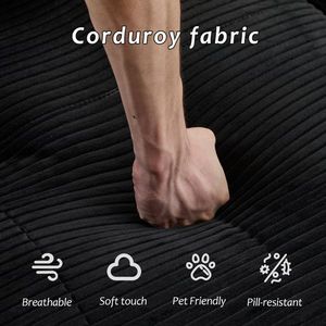 Modern 2-Seater Large Sectional Couch Pet-Friendly Memory Foam Compressed Sofa Cloud Modular Living Room Furniture Sofas C-Brand - Product Image 4