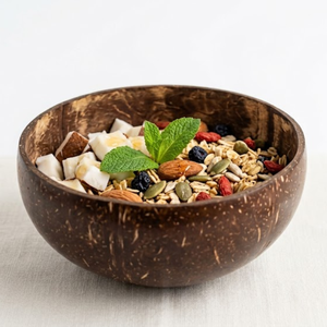 Tazón de Cáscara de Coco Hecho a Mano, Tazón Natural para Servir, Vajilla para Restaurantes y Hoteles, Proveedor de Tazones de Coco de Vietnam - Product Image 2