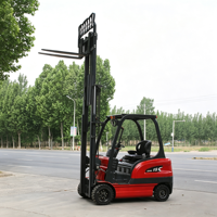 Schnelle Lieferung 1,5 Tonnen Kleiner Elektro-Gabelstapler Hubhöhe 3m-6m Lithium-Batterie AC-Motor Palettenhubwagen Stapler Gabelstapler Robust