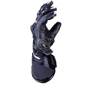 Long Protection Full Finger Motorbike <b>Gloves</b> Outdoor Cycling Racing Road Perforated Leather Polyurethane Coated Breathable High - Product Image 2