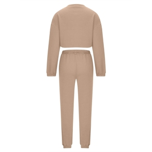 <b>Women's</b> <b>Jogging</b> Tracksuit Full Zip Jacket Tapered <b>Pants</b> Athletic Matching Two Piece Set - Product Image 5