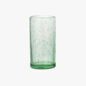 Articles en verre solide recyclé ambré à bulles, faits à la main, durables et décoratifs pour la maison et la salle à manger, design élégant - Product Image 3