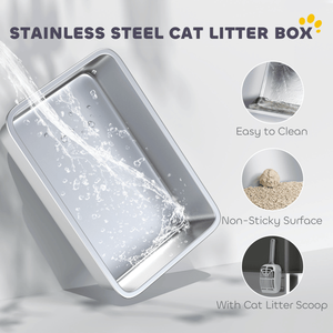 Premium <b>Cat</b> Litter <b>Box</b> & Accessories Providing Comfort and Hygiene for Feline Friends - Product Image 4